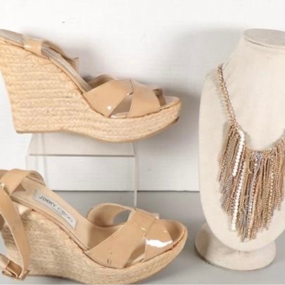 Jimmy Choo Wedge Sandals - Picture 2 of 8